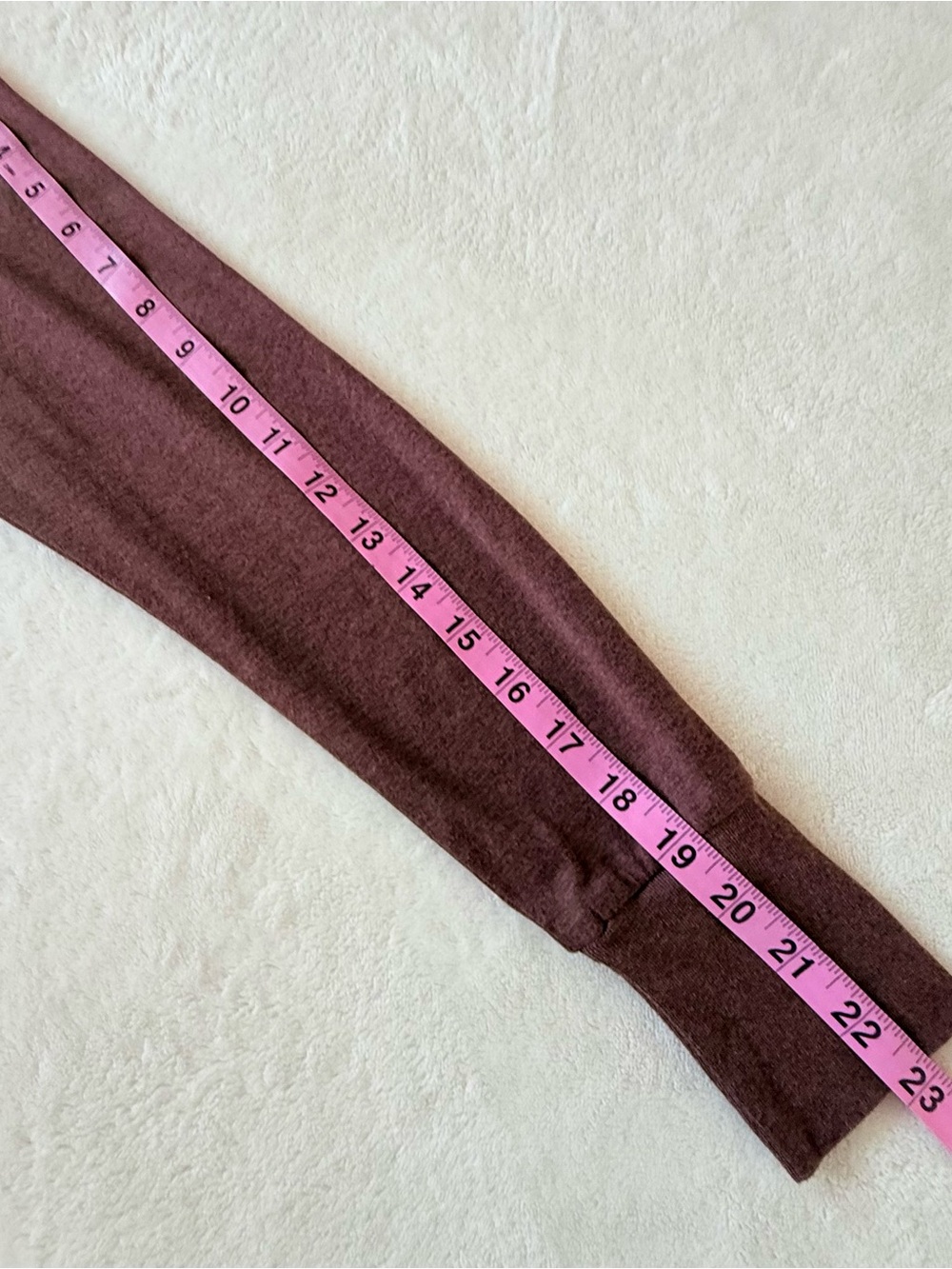 Vuori Daydream Crew Long Sleeve Top - Mulberry Heather - Size XS (EUC) - Picture 12 of 13